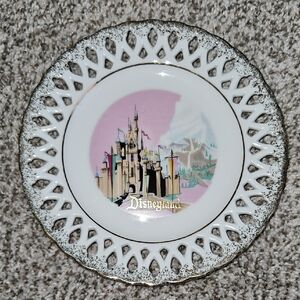 Vintage Disney Sleeping Beauty's Castle Collectors Plate